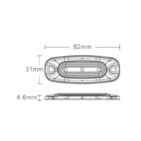 STROB Slim Line 3 Leds